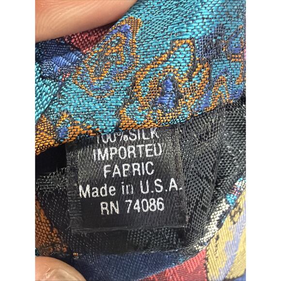 Lot Of 3 MBP Neck Ties Circus Clowns 100% Silk - Picture 11 of 14